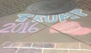 Trump-chalk